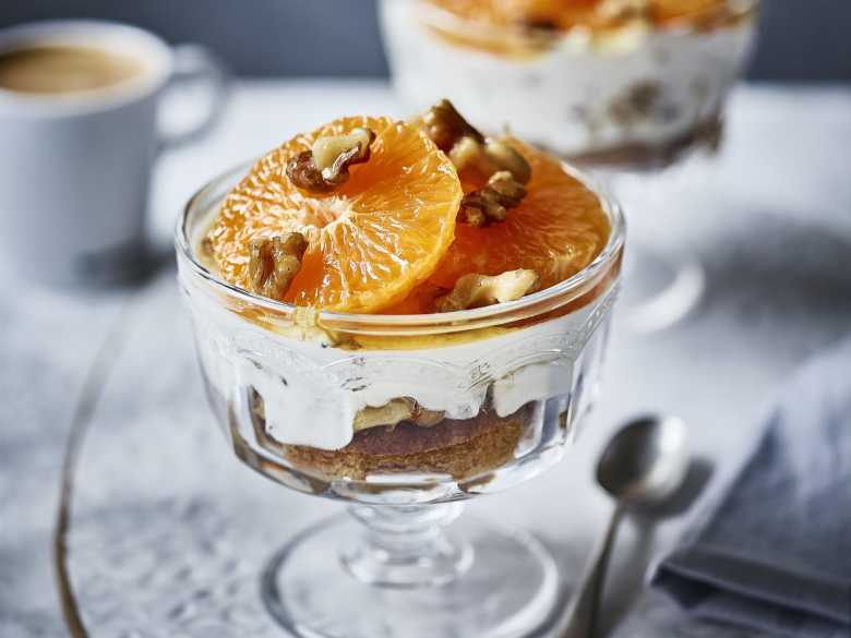 Walnuss-Clementinen-Tiramisu