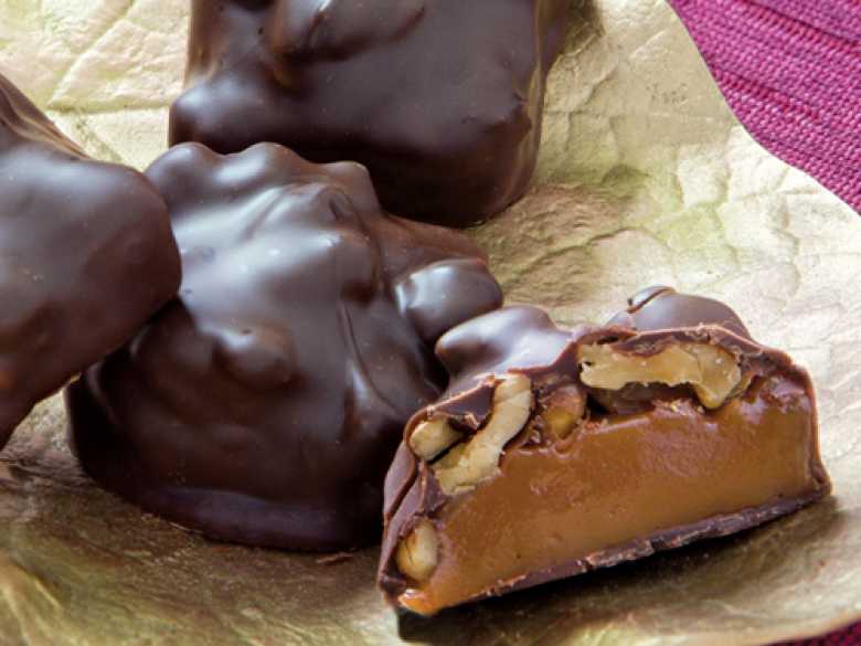 Karamell-Walnuss-Konfekt 