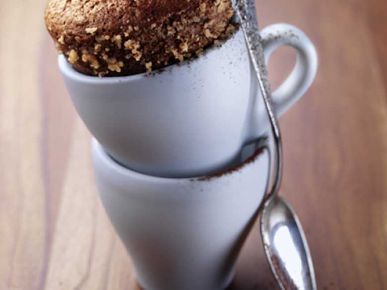 Schoko-Walnuss-Soufflé