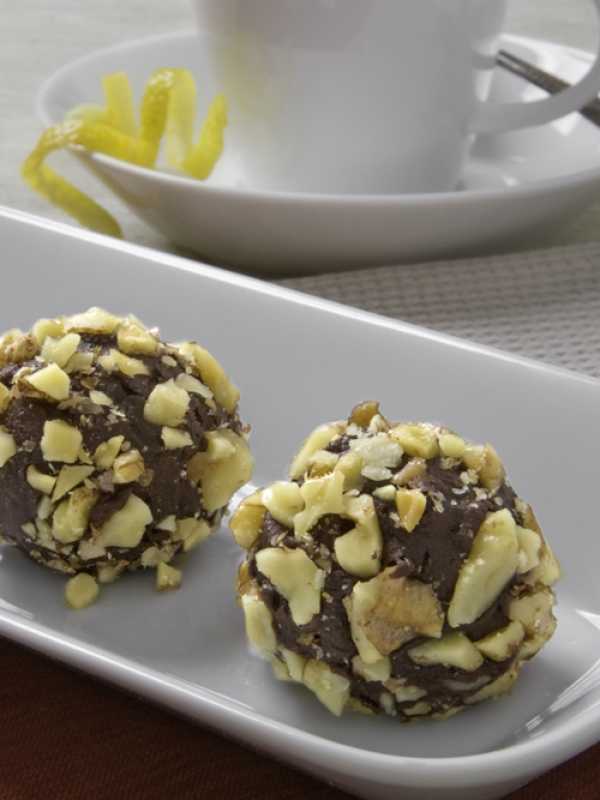 Walnuss Cranberry Trüffel