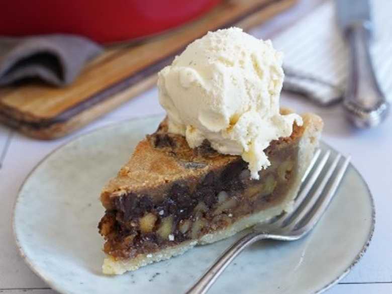 Walnuss-Schokoladen Pie